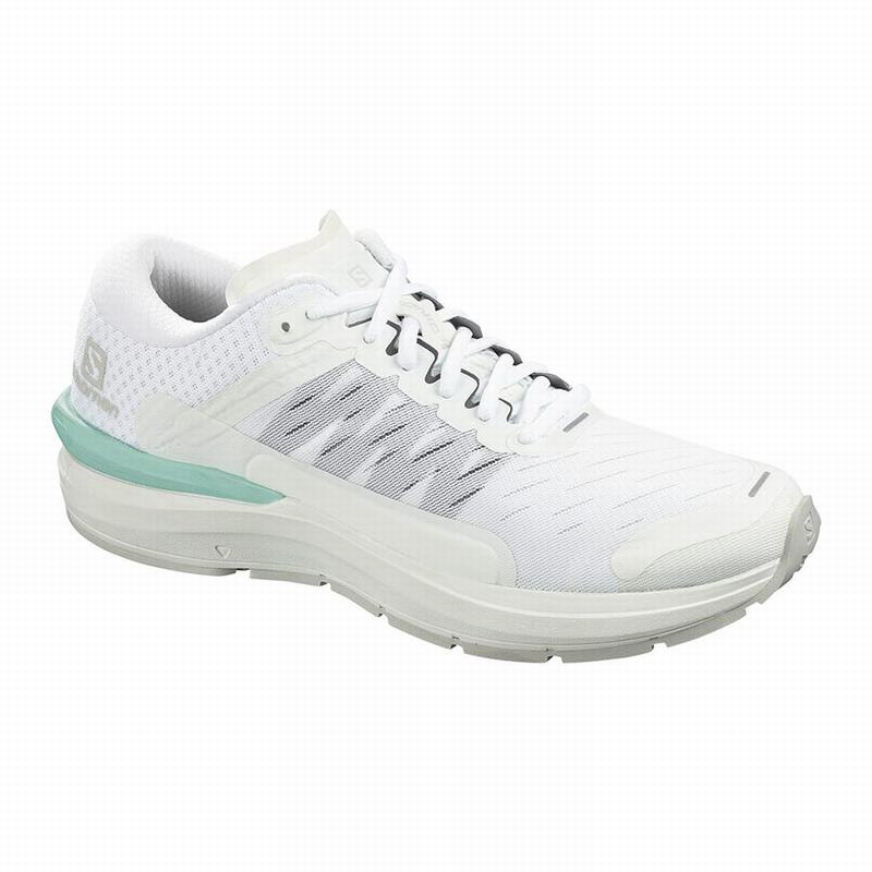 SALOMON SONIC 3 CONFIDENCE Philippines - Men's Running Shoes - White | 964710-ESZ